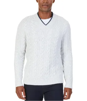 Nautica Mens Cable Pullover Sweater, TW2