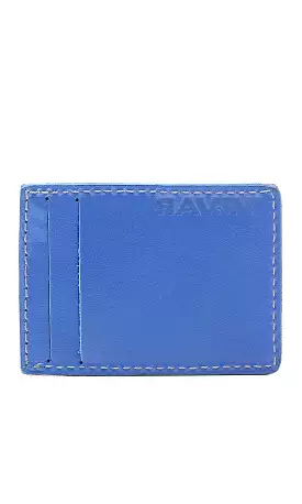 O174862 Dark Blue Textured Leather Cards Holder