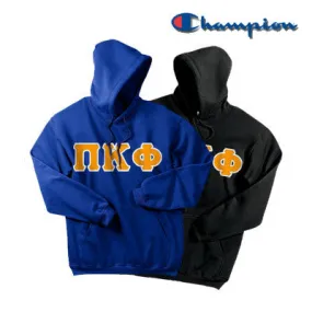 Pi Kappa Phi Champion Powerblend Hoodie, 2-Pack Bundle Deal - Champion S700 - TWILL