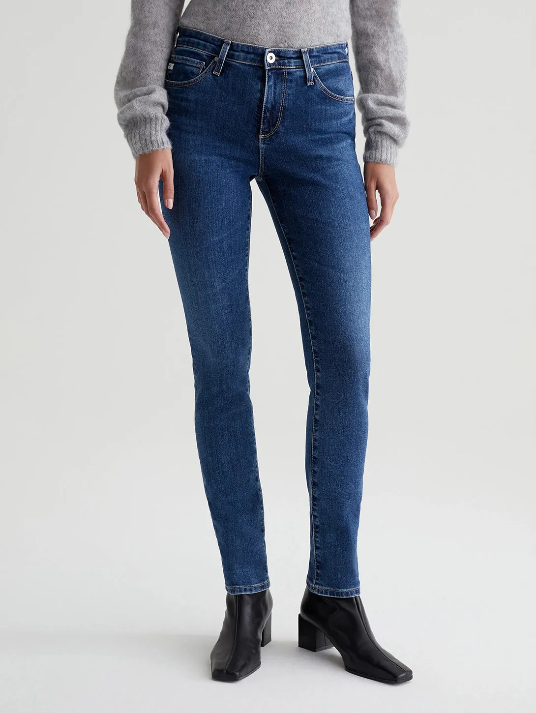 Prima Mid Rise Cigarette Jean - VP Goldrush