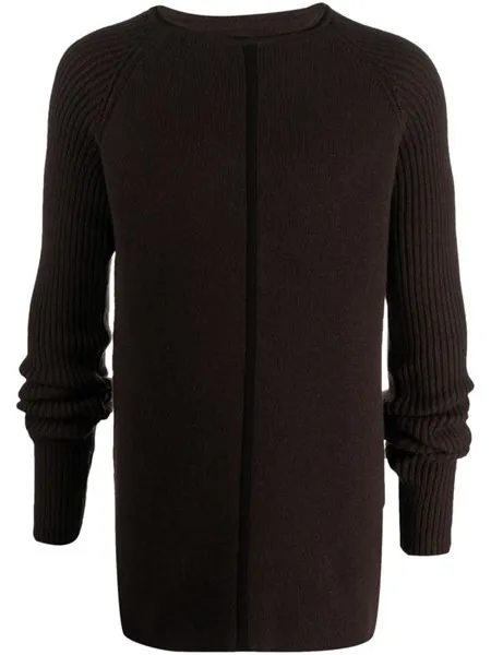 RICK OWENS  |Crew Neck Cashmere Street Style Long Sleeves Plain Logo