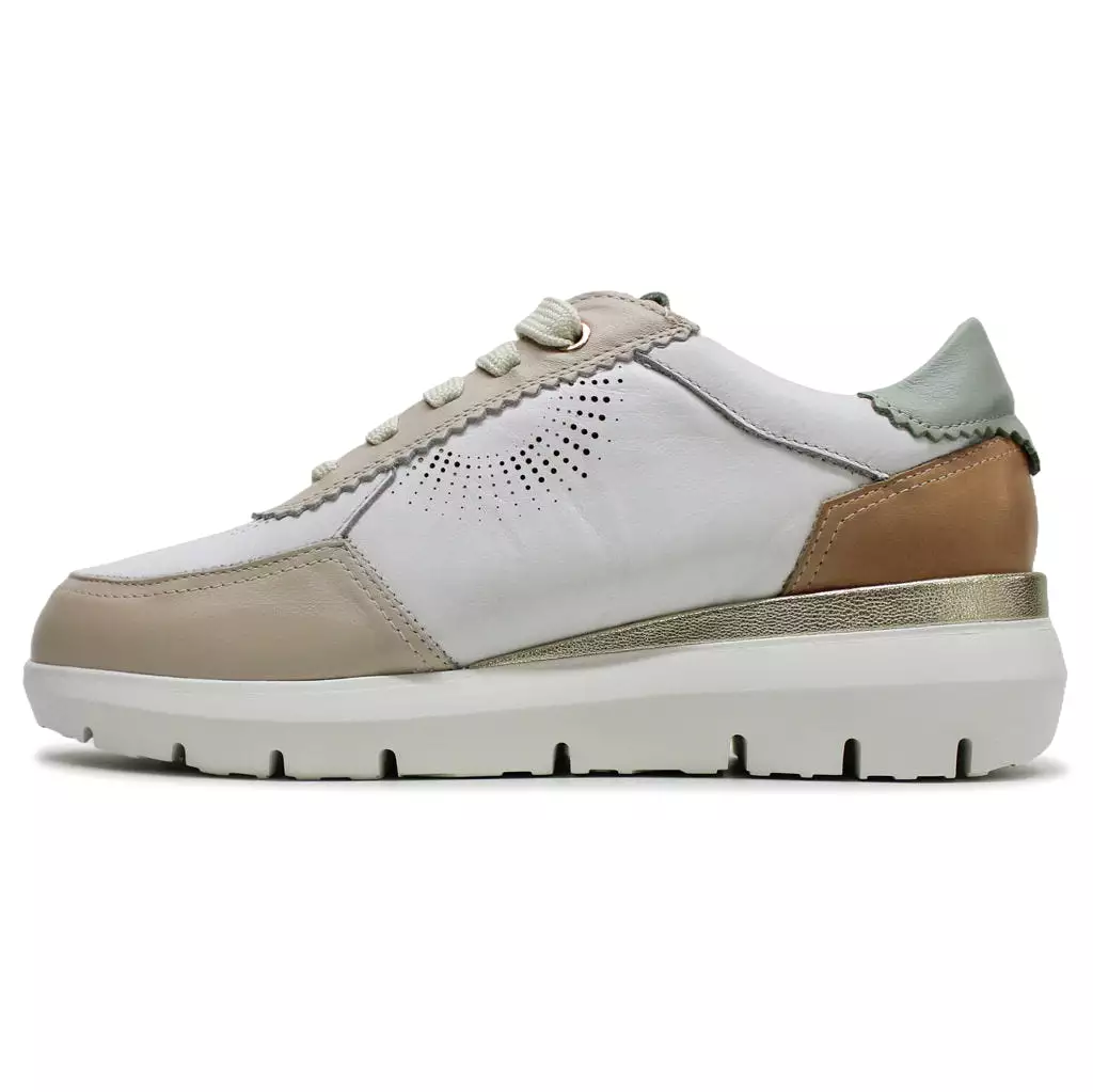 Rueda Leather Women's Low Top Trainers