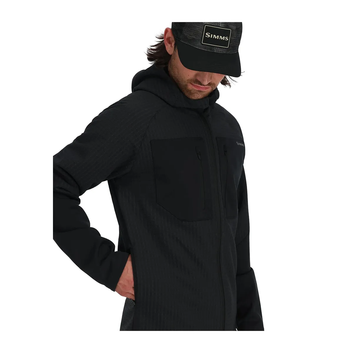 Simms Confluence Hoody Black