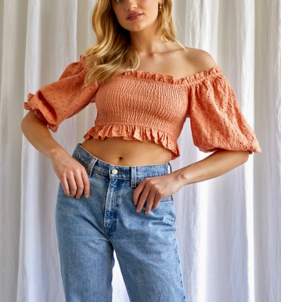 Sofia orange top