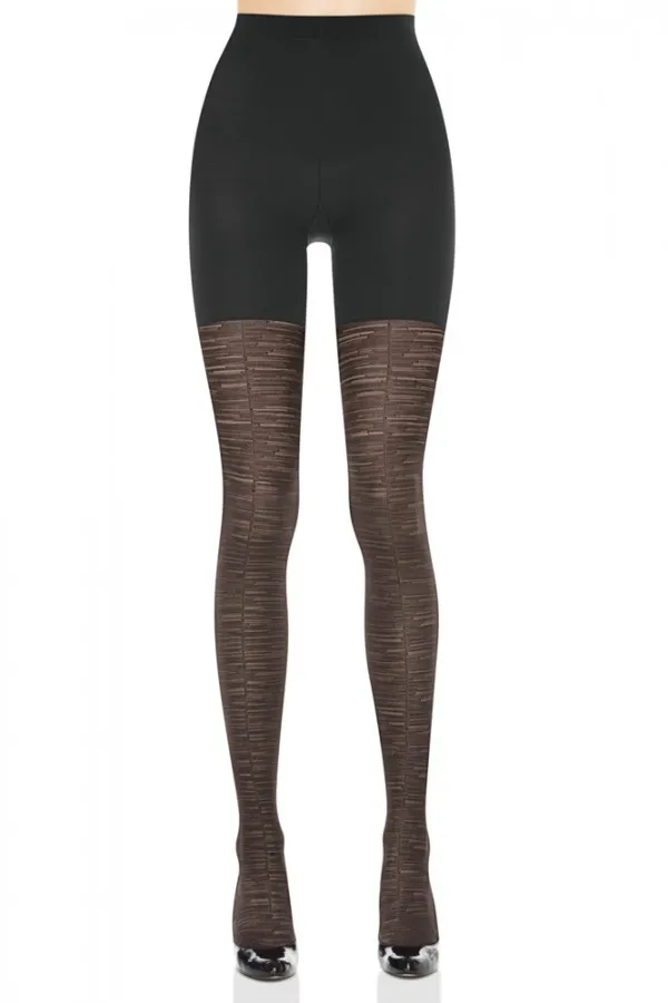 Spanx Patterned Tight-End Tights Sweater Stripe