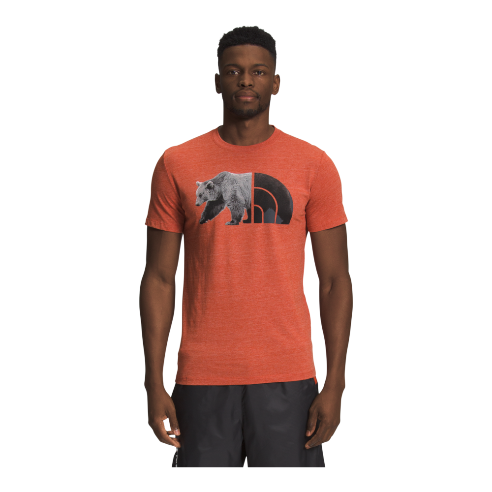 SS Tri Blend Bear Tee Men's