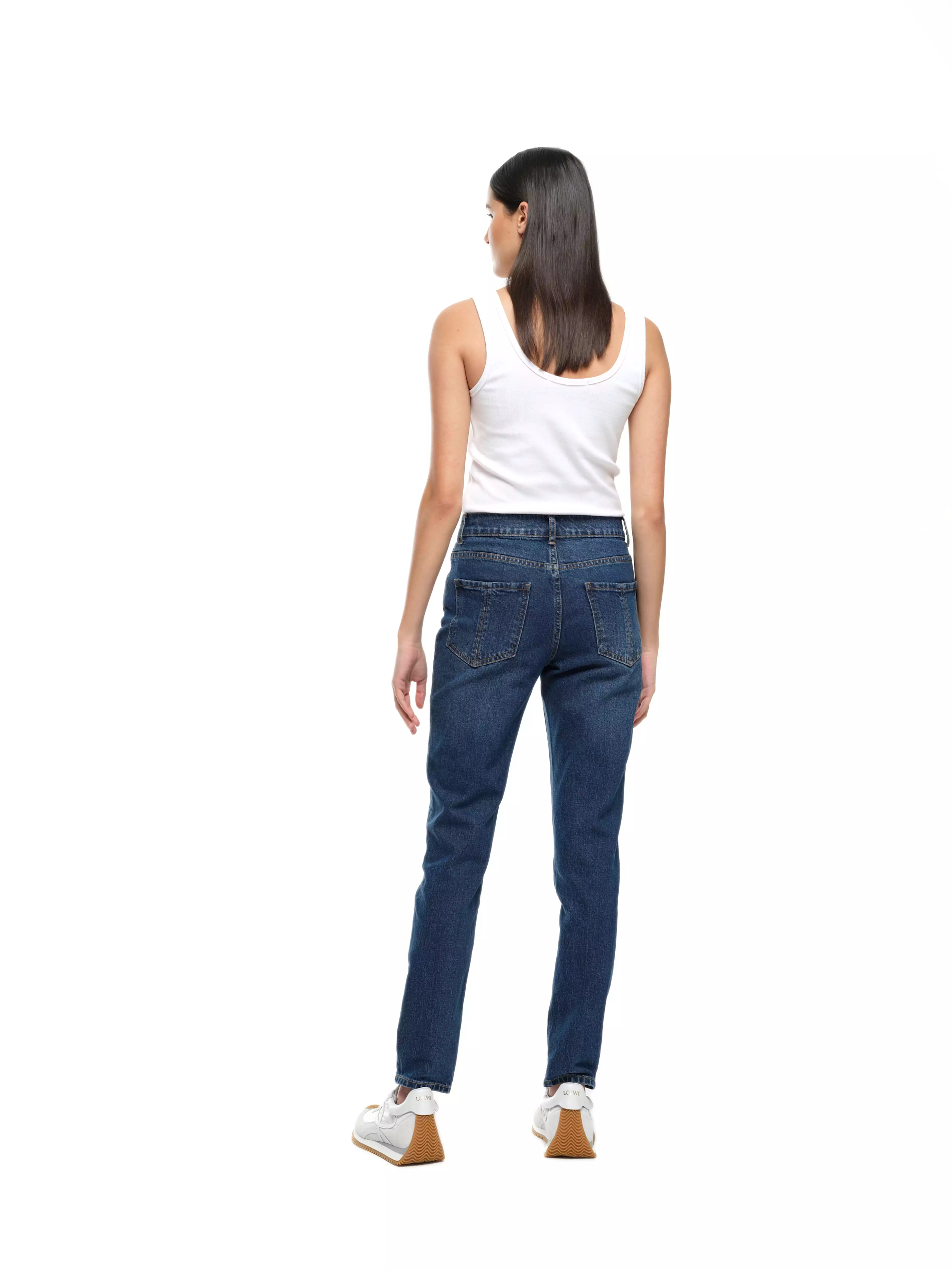 STRAIGHT LEG JEAN - DARK INDIGO