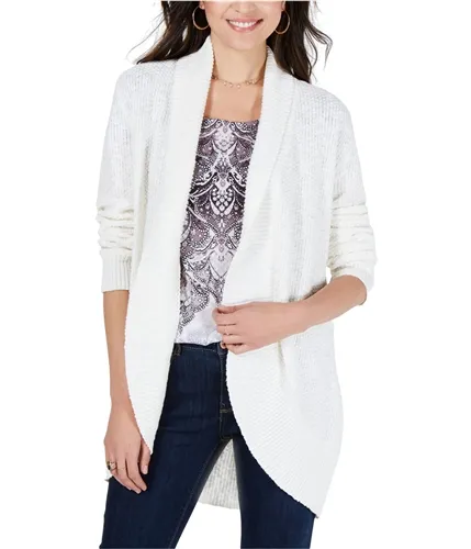 Style & Co. Womens Shawl Lapel Cardigan Sweater