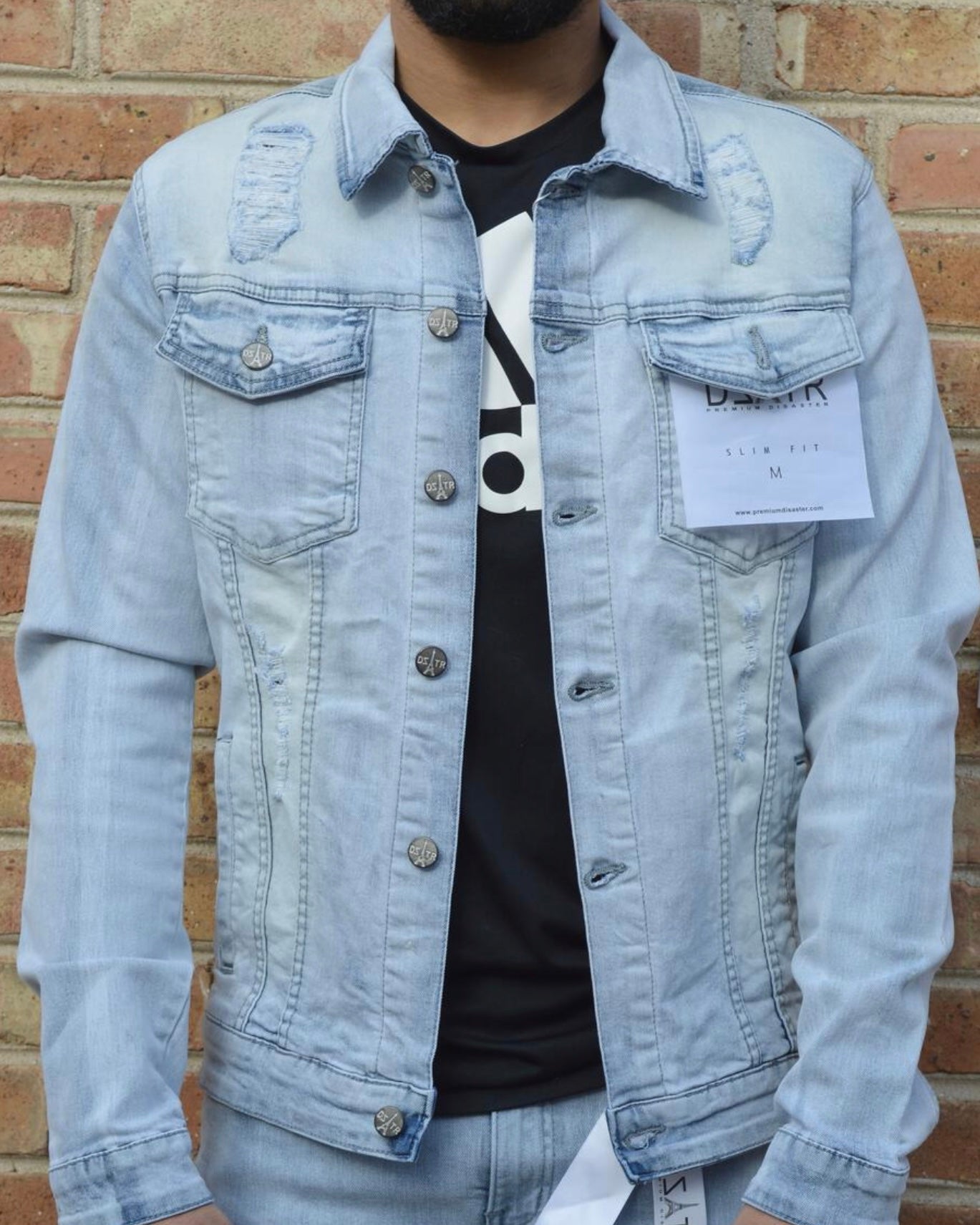 Super Stretch Basic Denim Jacket