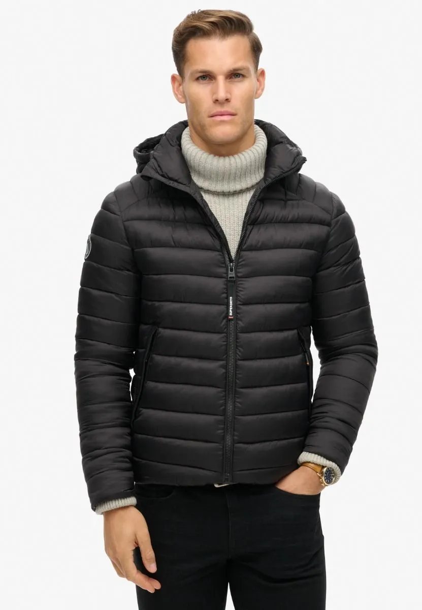 Superdry Hooded Fuji Sport Padded Jacket Black