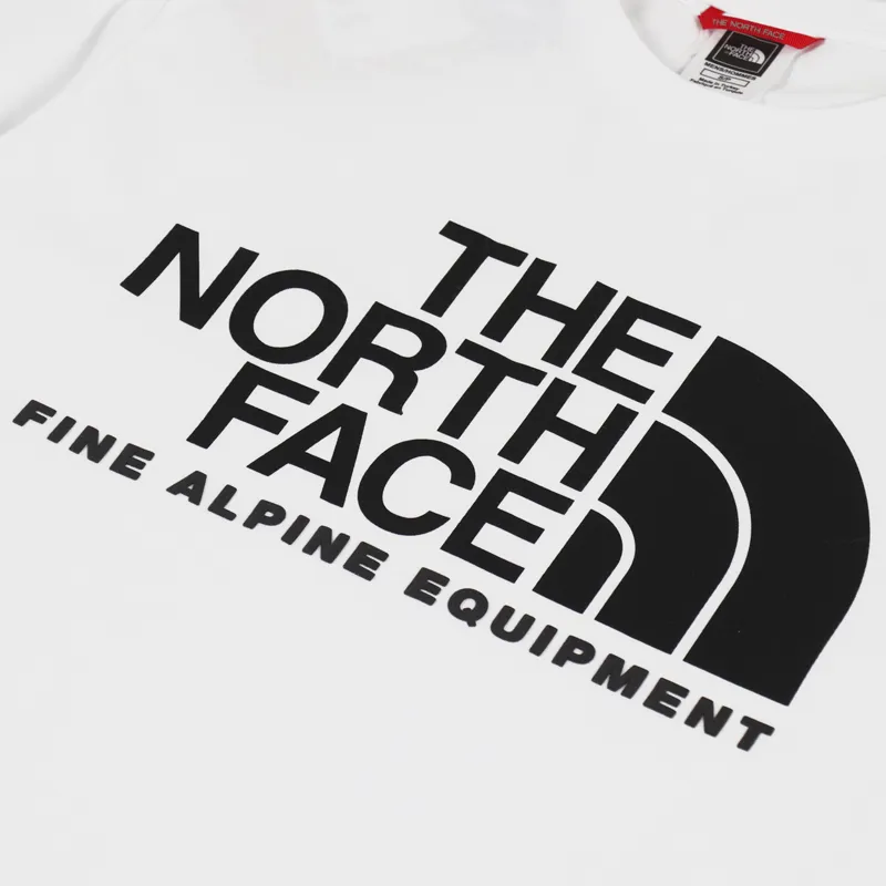 The North Face Fine Alpine 2 T Shirt White