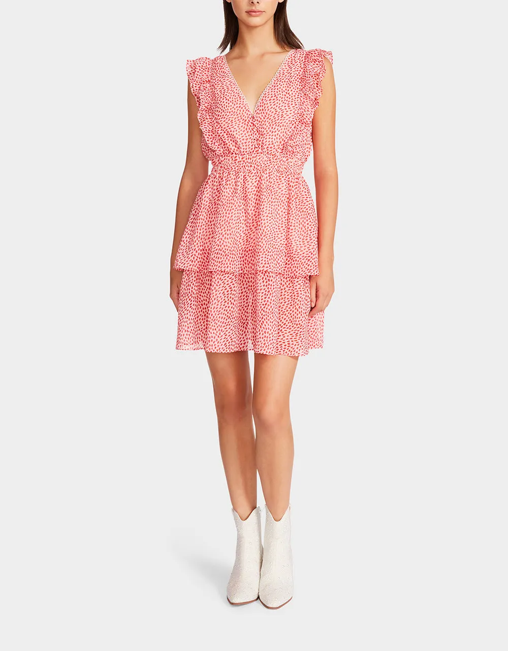 TINY HEARTS MINI DRESS PINK