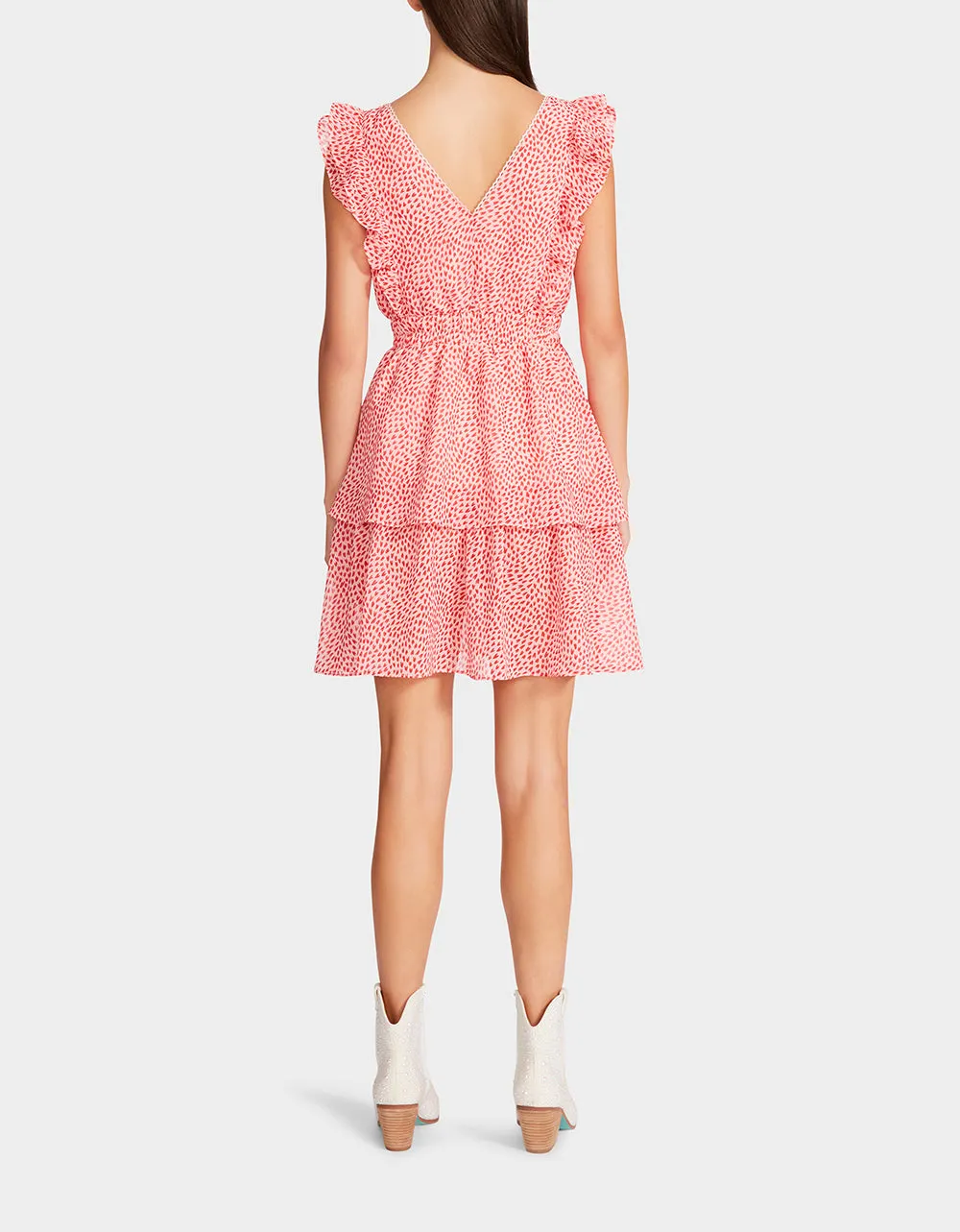 TINY HEARTS MINI DRESS PINK