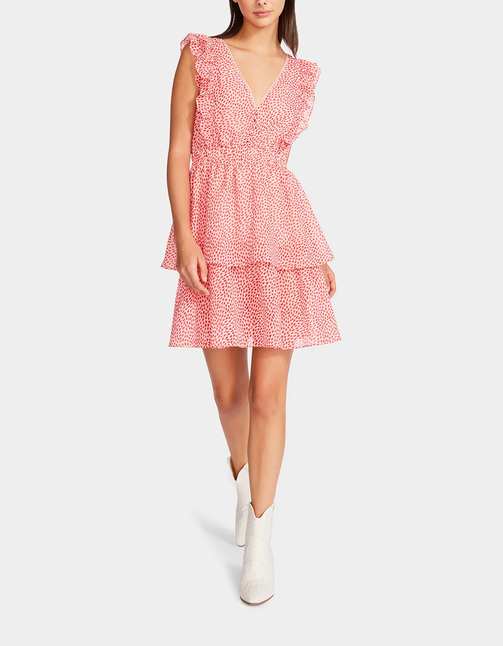 TINY HEARTS MINI DRESS PINK