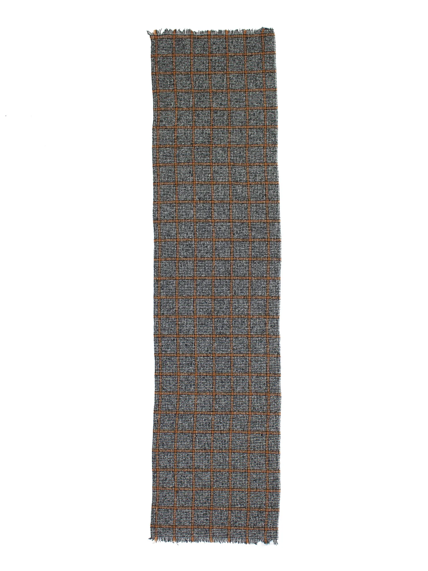 Unice Scarf Grey/ Caramel 