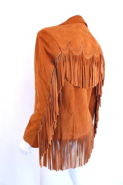 Vintage 50's Fringe Leather Jacket