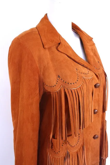 Vintage 50's Fringe Leather Jacket