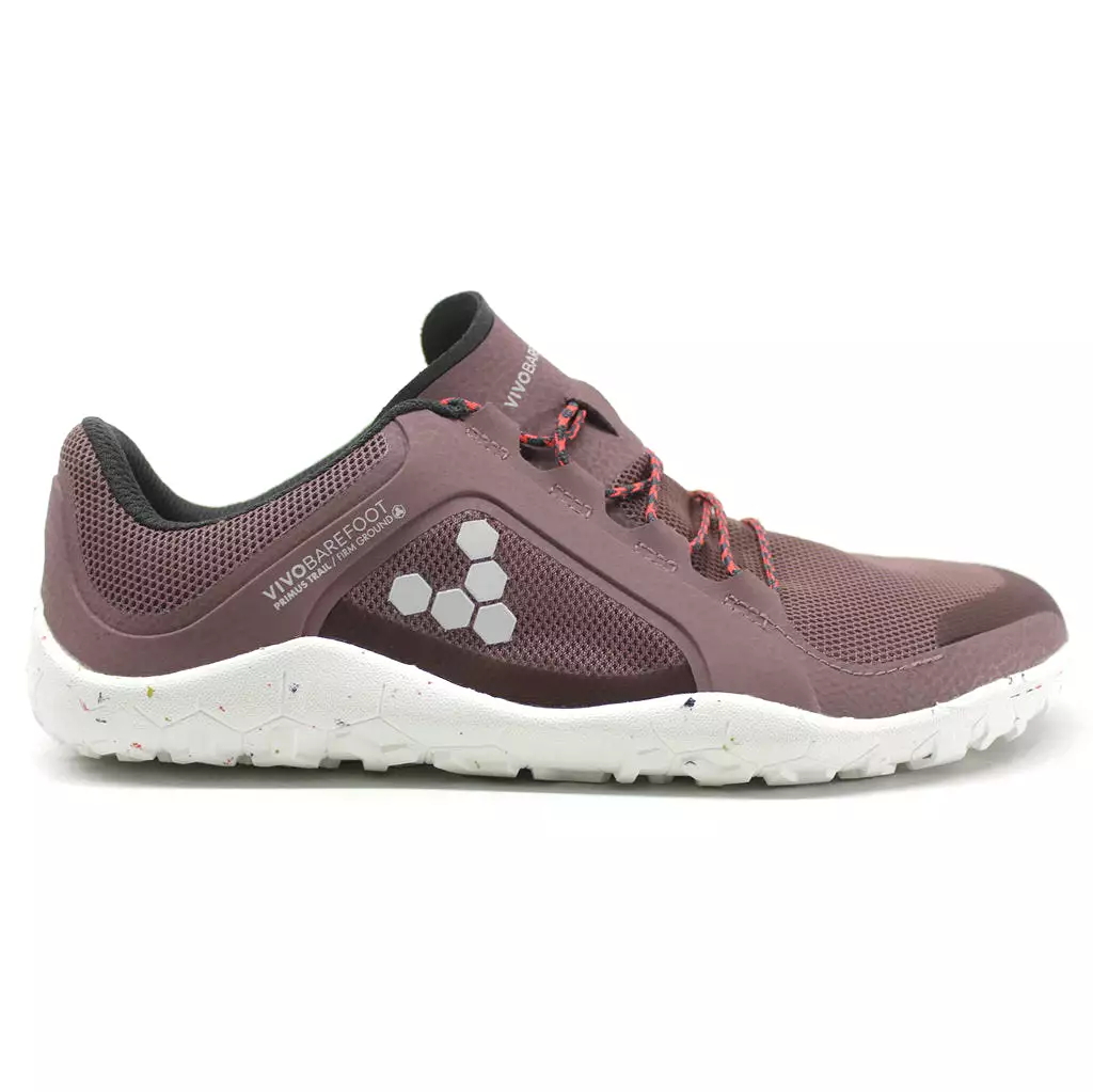 Vivobarefoot Womens Trainers Primus Trail II FG Lace-Up Low-Top Textile - UK 5