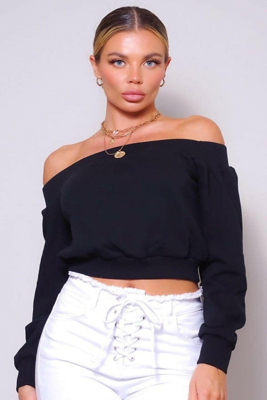 Wanderlust Vibes Off Shoulder Tops