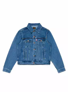 Western Denim Jacket Light Blue