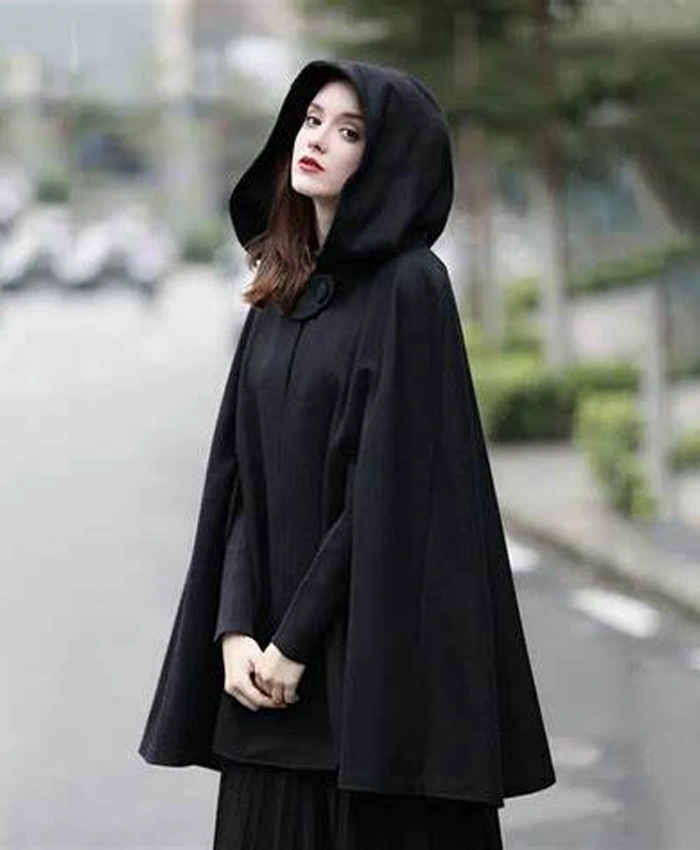 Womens Halloween Cloak Cape Coat - William Jacket