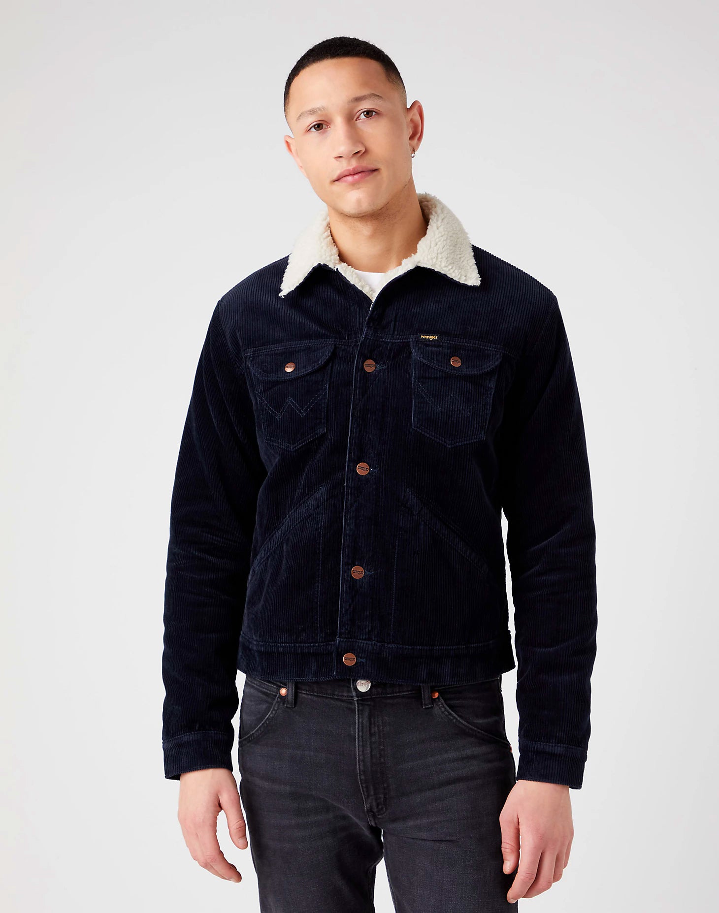 Wrangler 124MJ Corduroy Sherpa Jacket