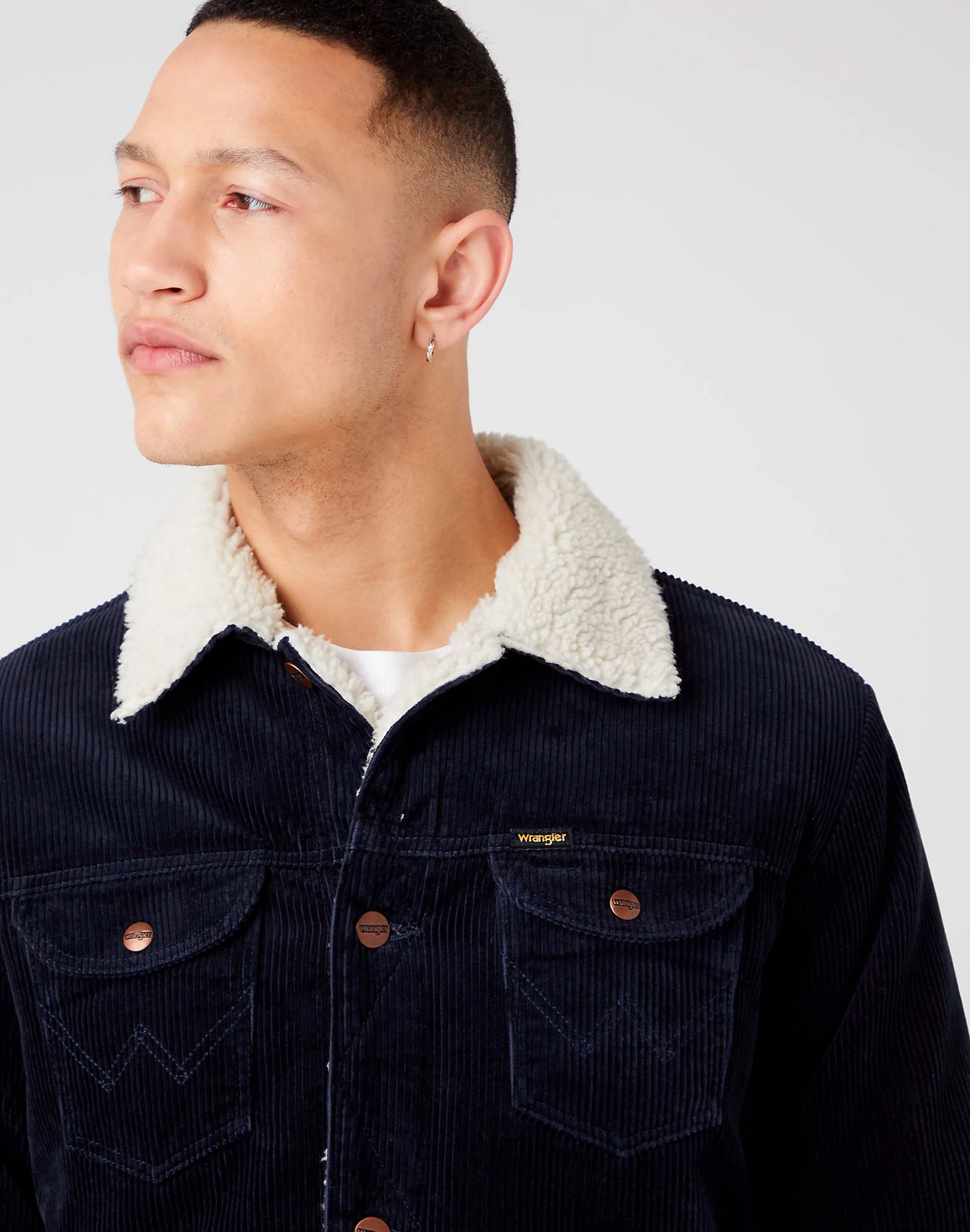 Wrangler 124MJ Corduroy Sherpa Jacket